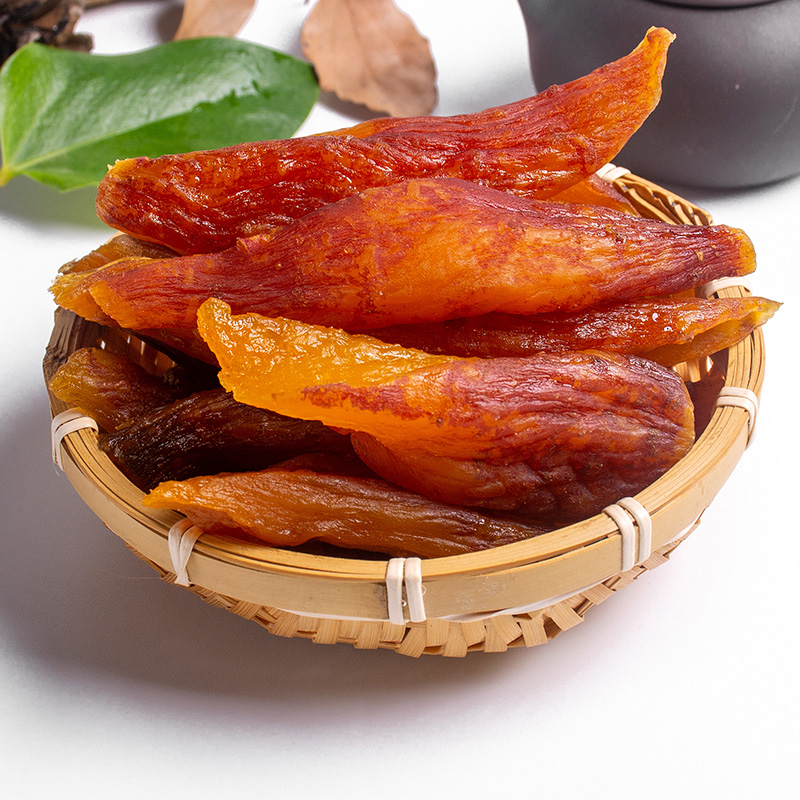 星派带皮红薯干倒蒸地瓜干软糯番薯干条片