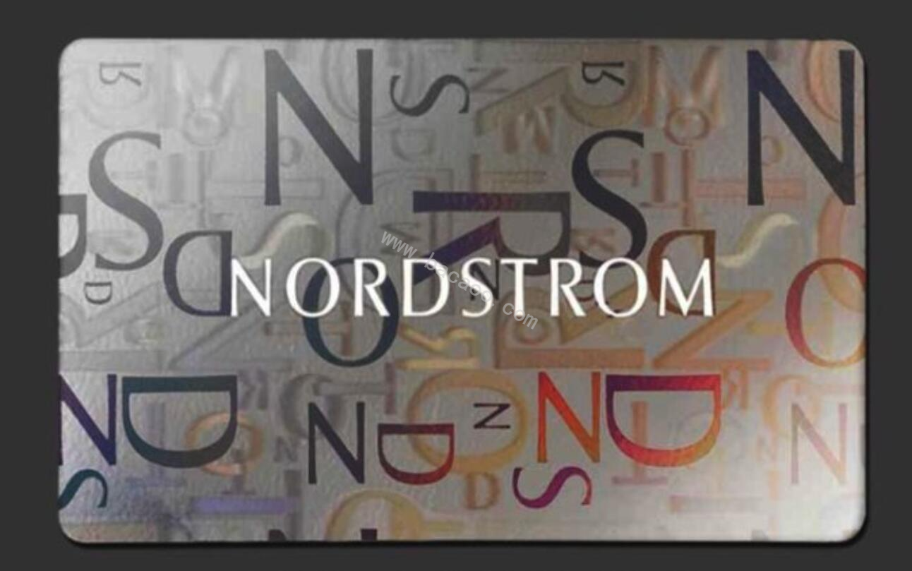 nordstrom账号绑定礼品卡
