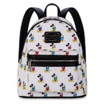 Disney Mickey Mouse Allover Classic Standing Loungefly Mini Backpack