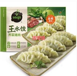 【好价】89.55元包邮！必品阁 荠菜猪肉王水饺 1200g*5件