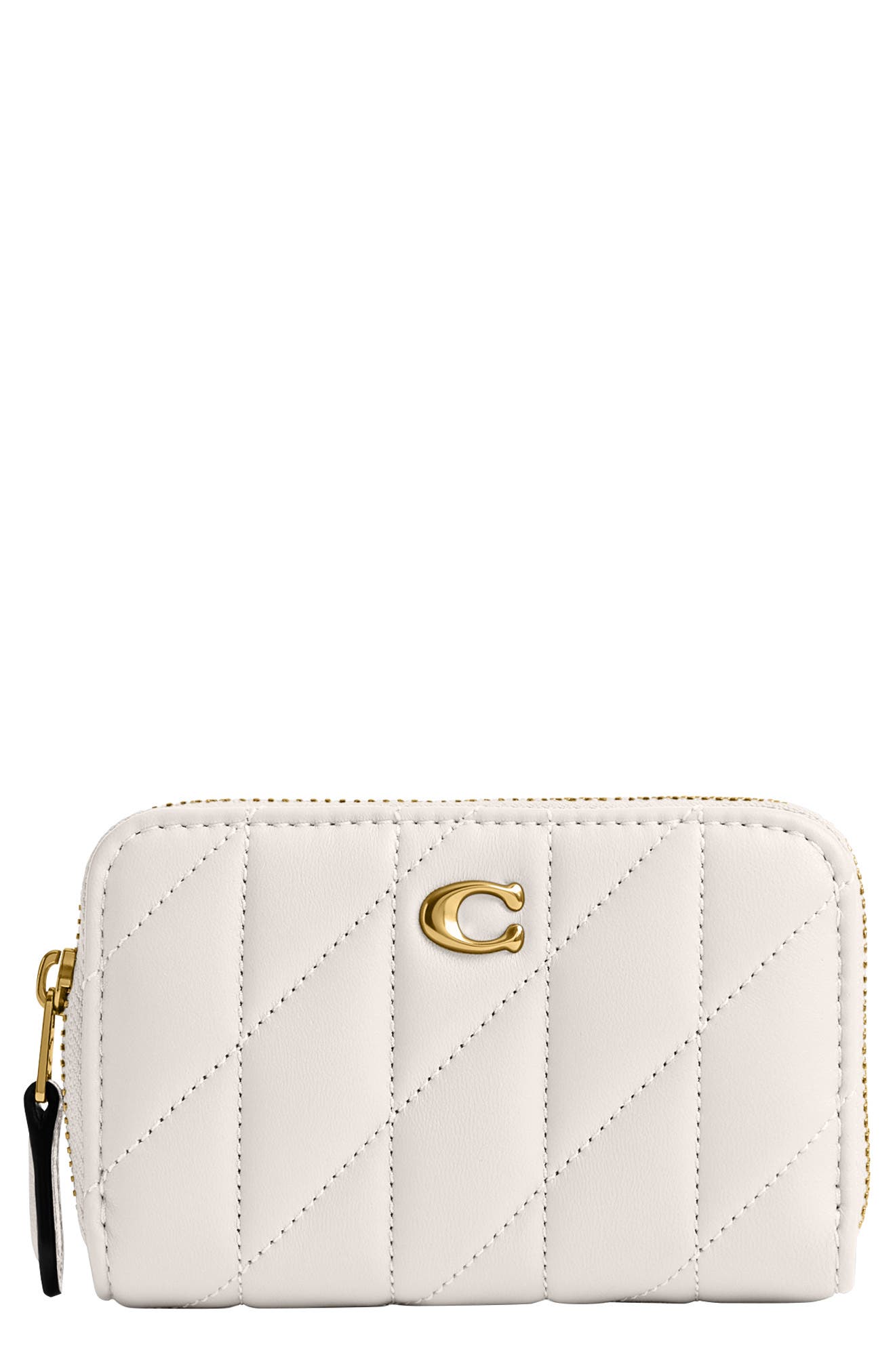 COACH Essential Pillow Quilted Leather Card Case