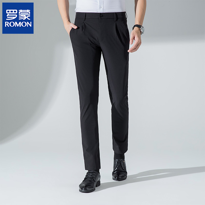 【JD专卖店】罗蒙 休闲裤男  黑色 29