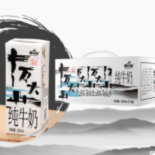 29.9元包邮！皇氏乳业 十万大山 全脂灭菌乳纯牛奶200ml*15盒