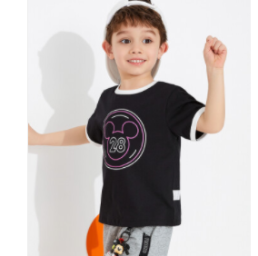 38.9元包邮！巴拉巴拉 米奇IP联名款短袖T恤90-130cm