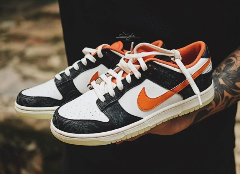 Nike Dunk Low PRM “Halloween”DD0357-100 新品曝光！万圣节设计款_拔草哦