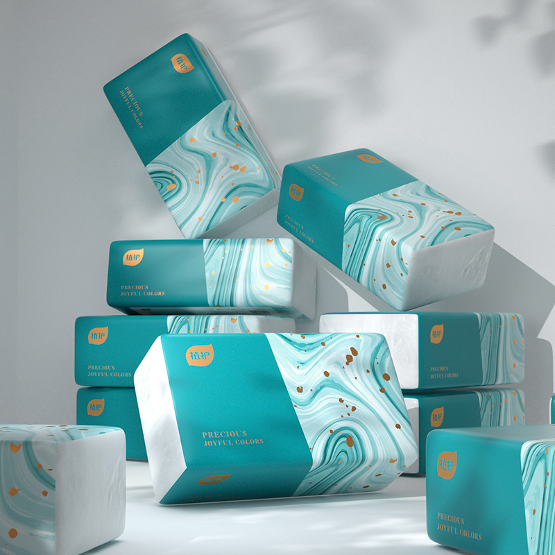 hp返3！植护大包整箱抽纸18包