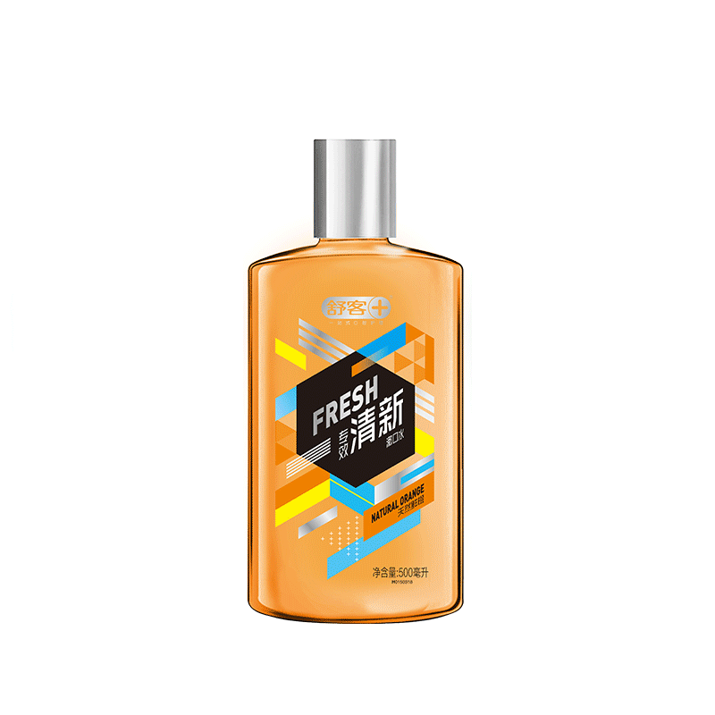 【拍2件】舒客专效清新漱口水500ml