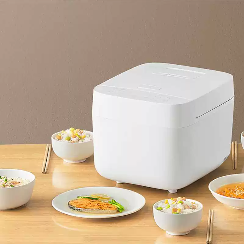米家电饭煲C1白色3L650W不粘涂层