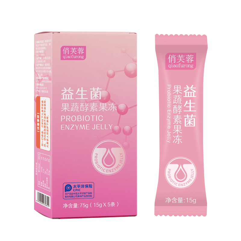 【柳岩推荐】益生菌果蔬酵素果冻