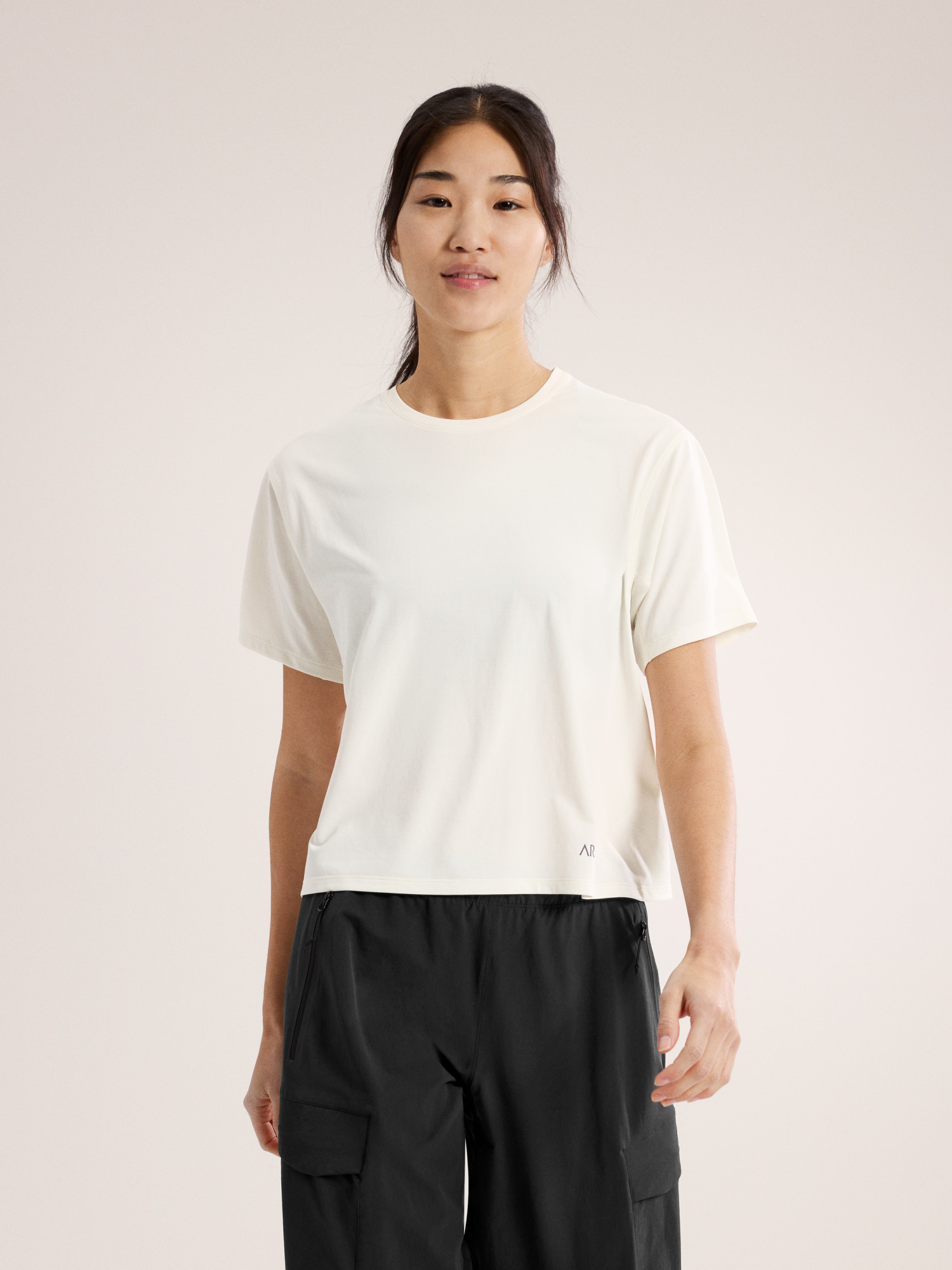 Arcteryx Taema Crop Logo始祖鸟女士T恤