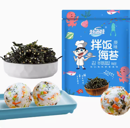 2.48元/件！赶海娃 芝麻拌饭海苔碎70g*10袋（凑单包邮）