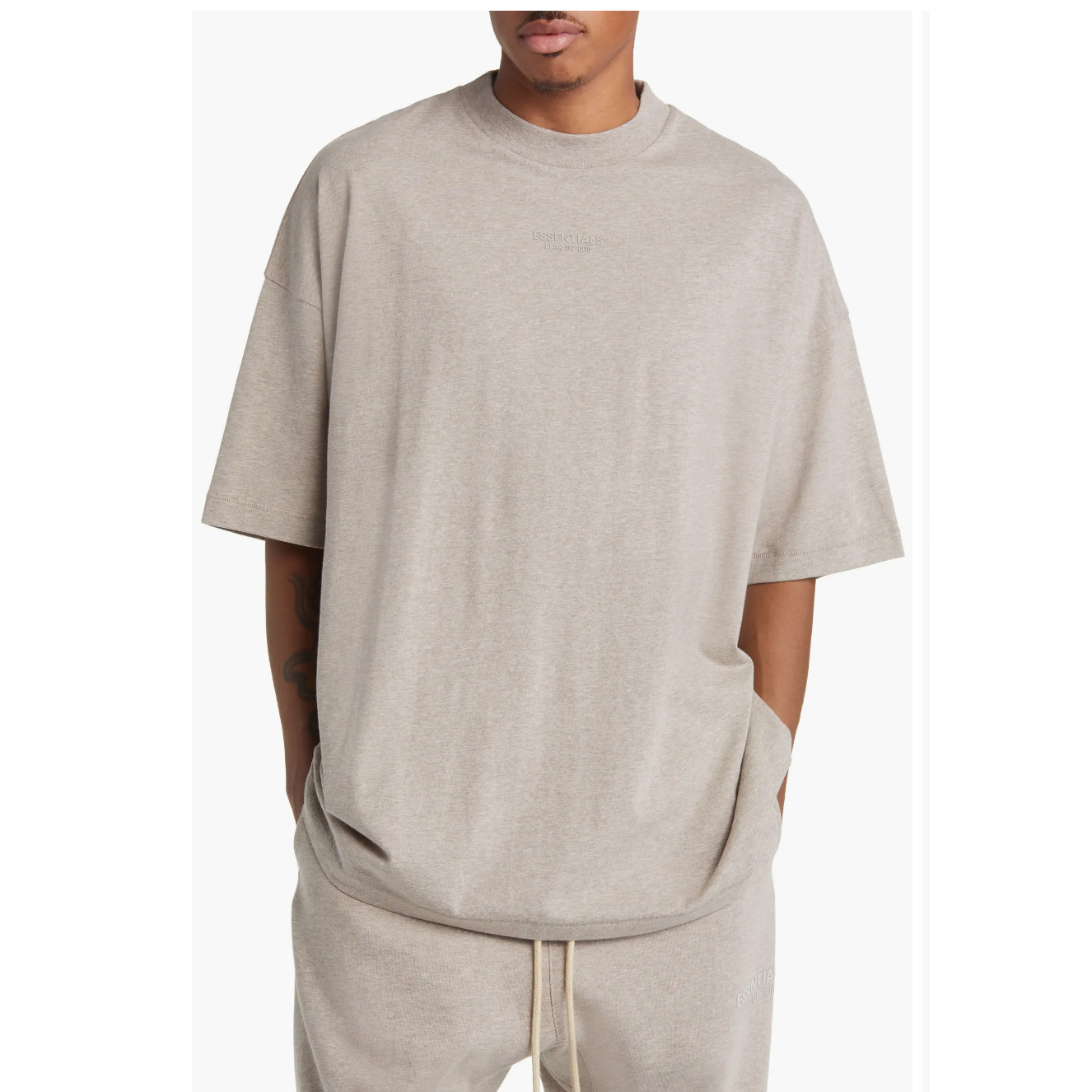 Fear of God Essentials Essentials Cotton Logo T恤