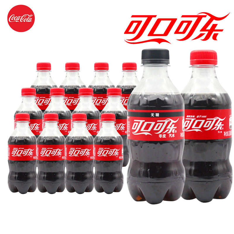 【刘涛推荐】可口可乐雪碧芬达300ml*12瓶