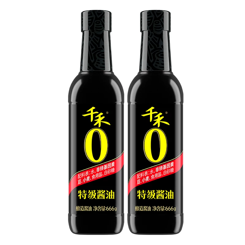 千禾特级酱油666g家用厨房调味品