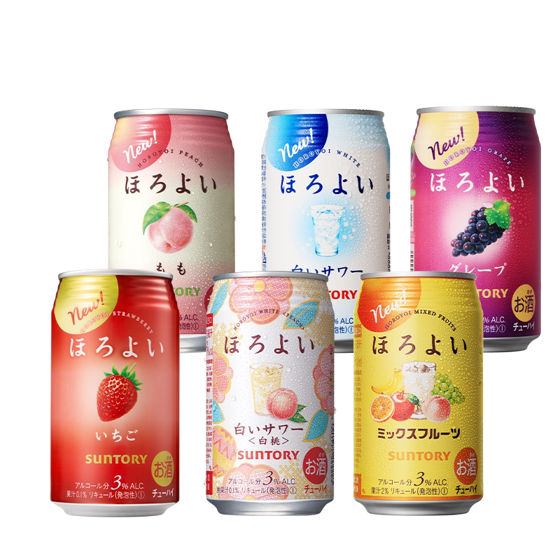 三得利和乐怡鸡尾酒350mL×6罐