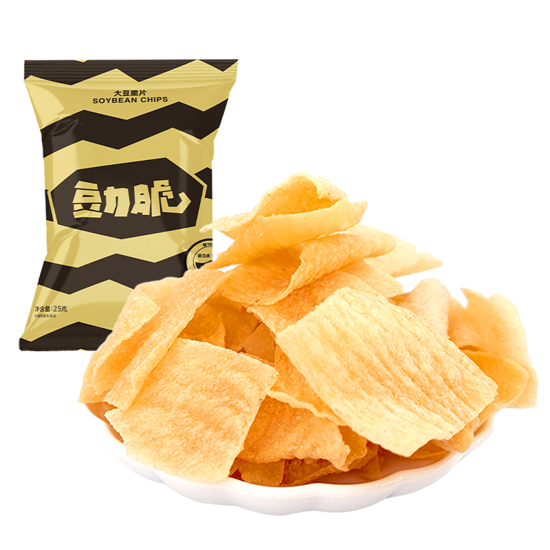 【2元小黑盒+签到】4包豆力脆网红非薯片