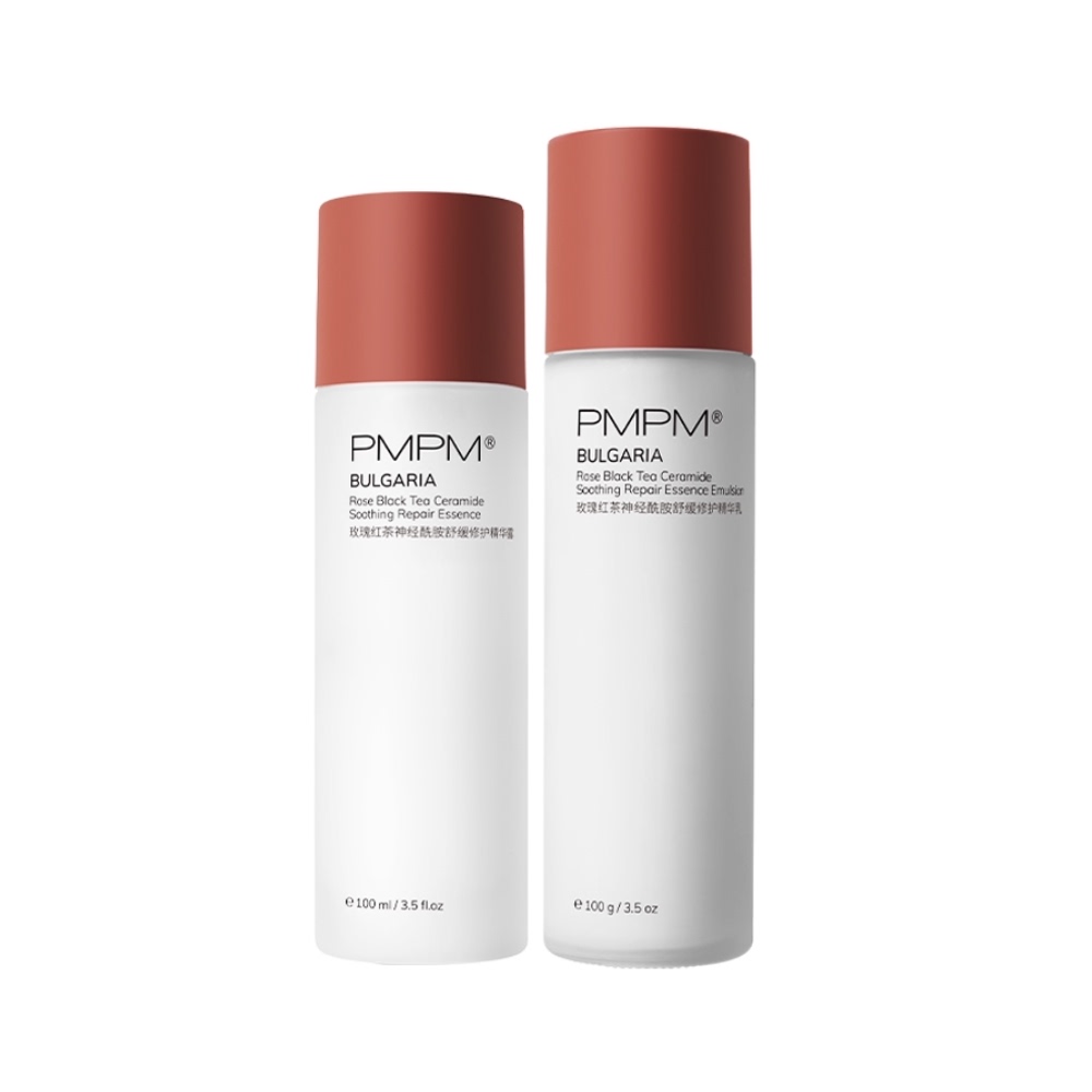 PMPM玫瑰红茶水乳套装100ml*2