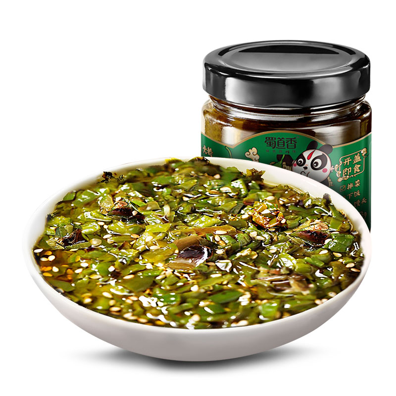蜀道香虎皮烧椒酱200g下饭辣椒酱