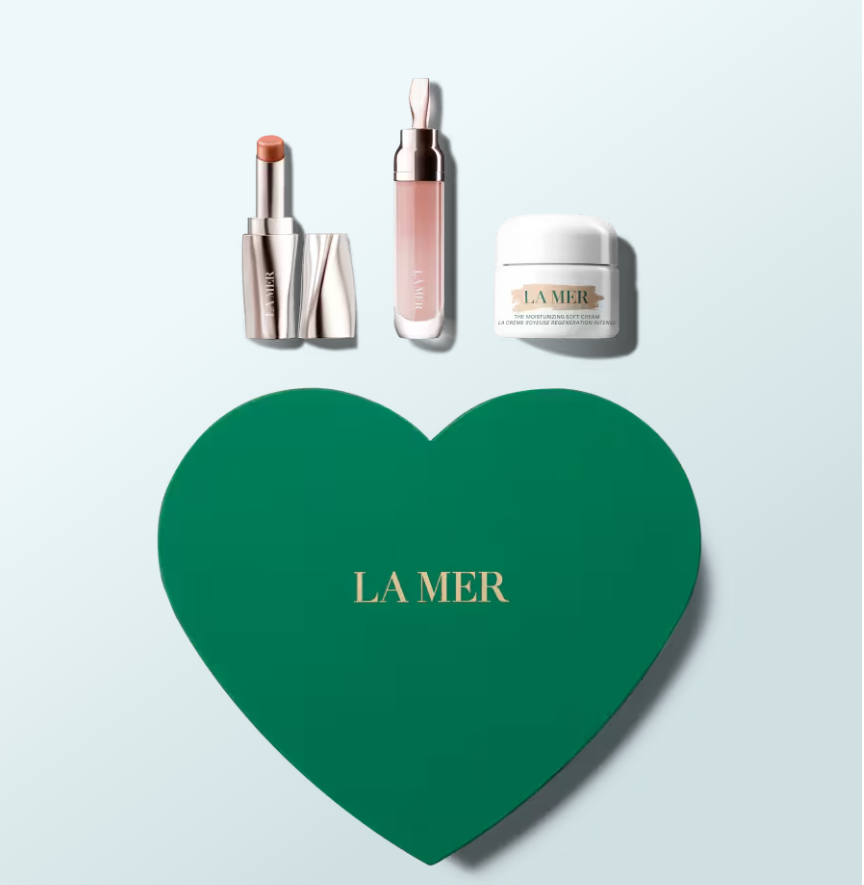 La Mer 心意套装直接4.8折‼️含30ml面霜+唇蜜+口红
