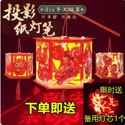 7.91元包邮！龙年小灯笼 灯芯2个（好评商家返5元）