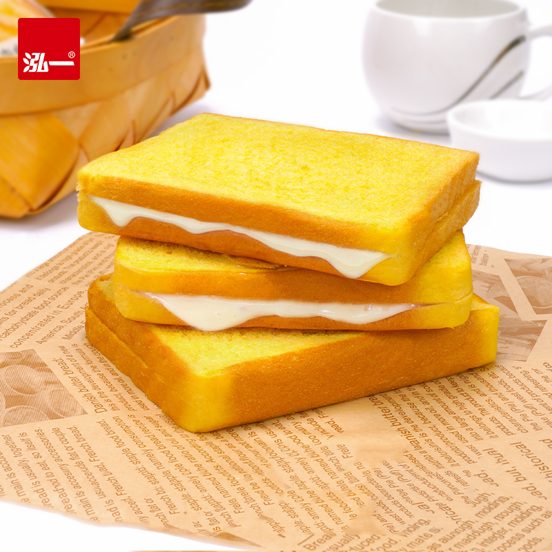 泓一南瓜吐司面包早餐整箱400g