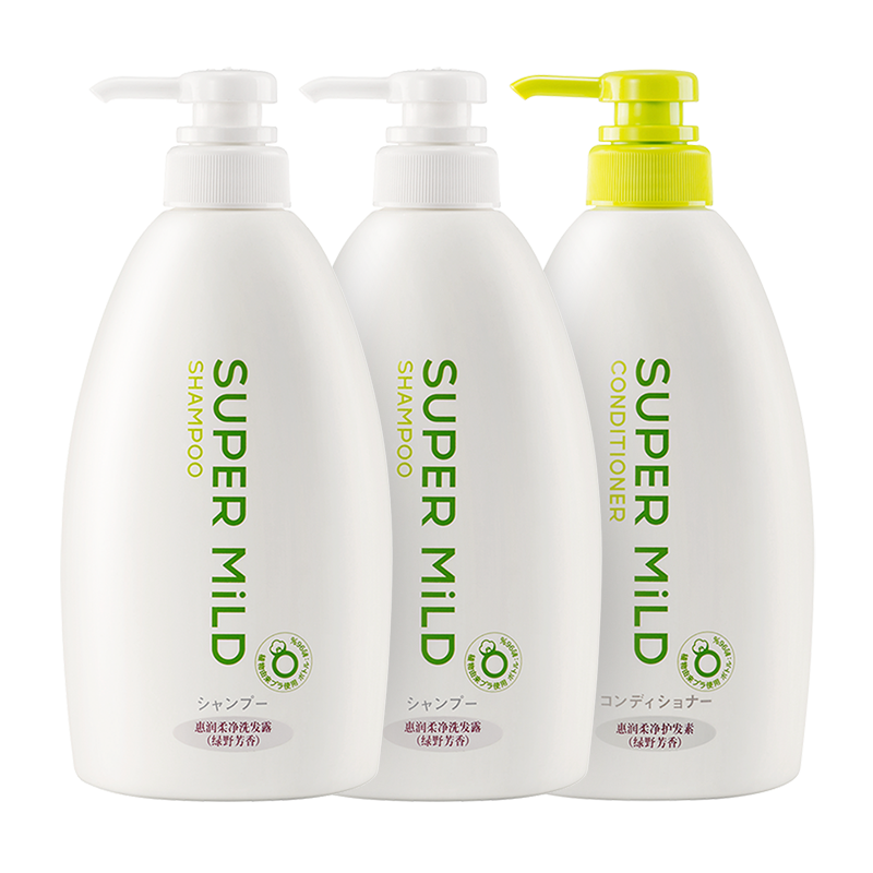 【拍3件】惠润绿野柔净洗发露600ml*3