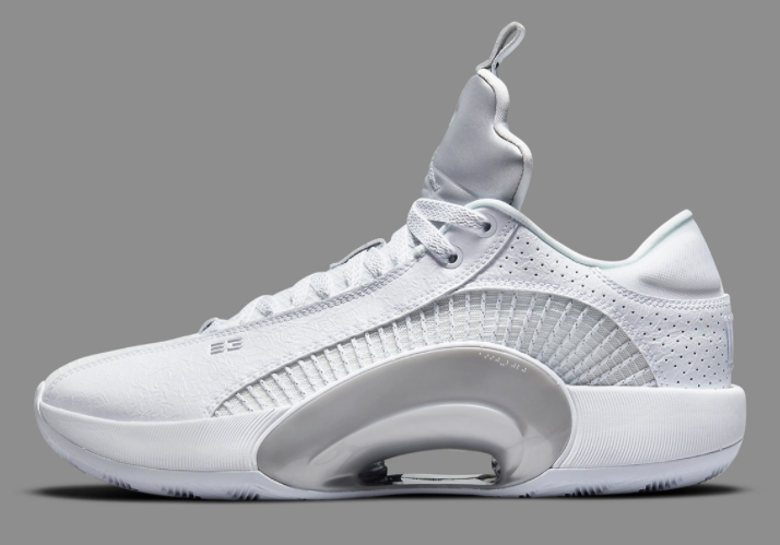 air jordan 35 low 全新"white metallic"配色即将发售