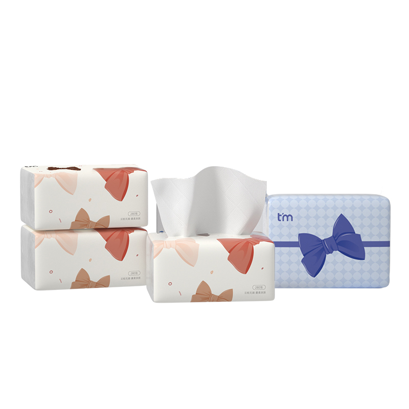 【部分人0元购】糖糖妈咪压花抽纸4包