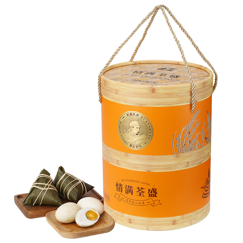 荃盛情意礼盒14粽8味4蛋1640g