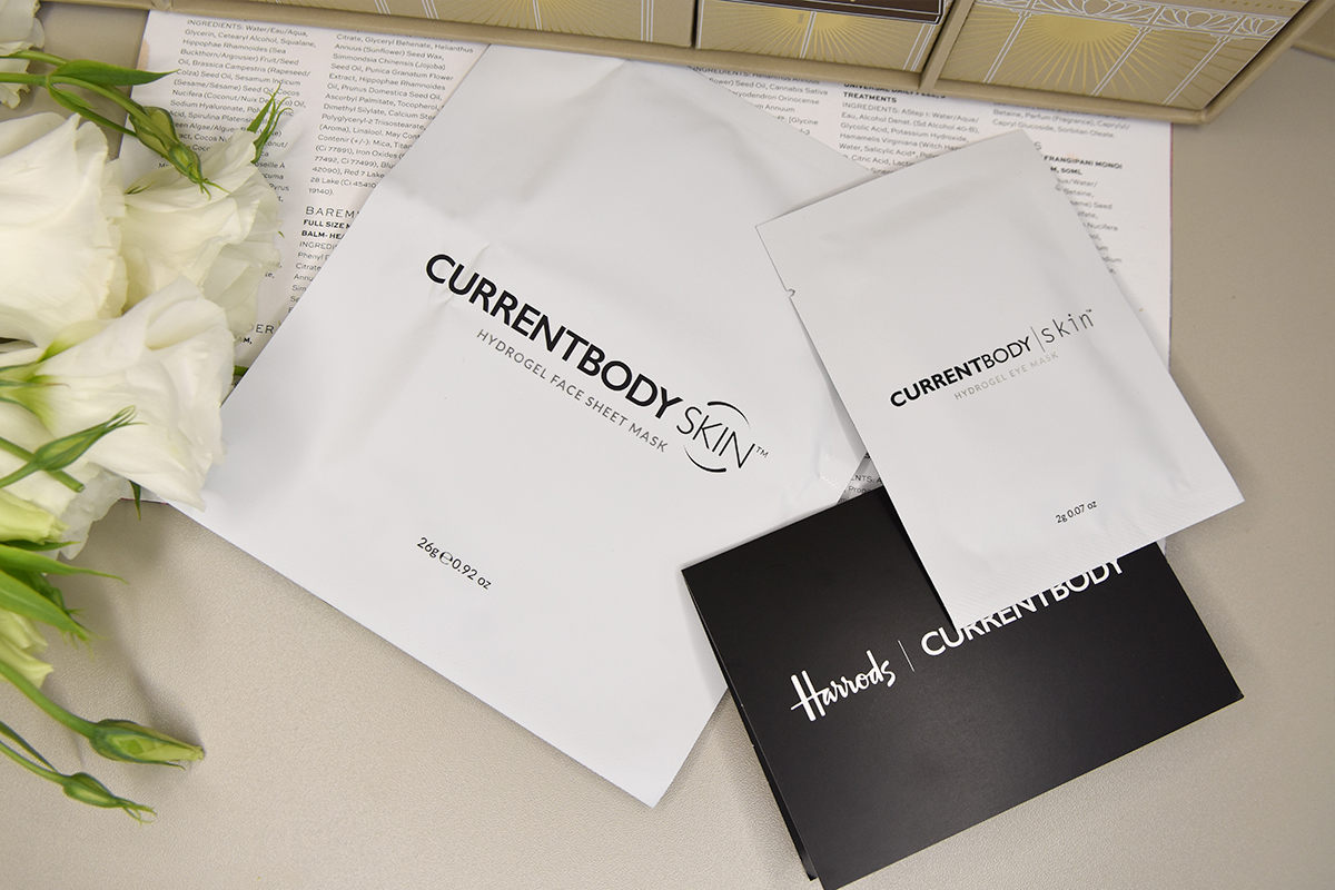 CurrentBody Skin Hydrogel Masks and Voucher