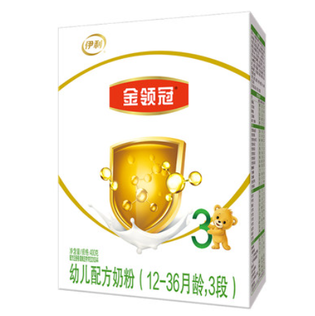 240元包邮！伊利 金领冠婴幼儿奶粉3段400g*10