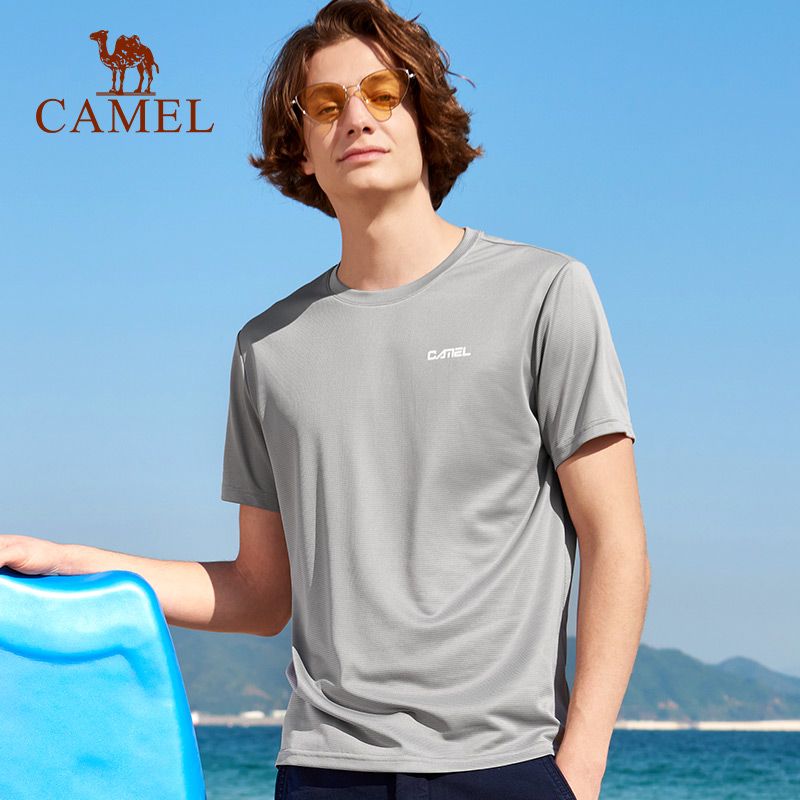 【骆驼】情侣运动服短袖夏季速干