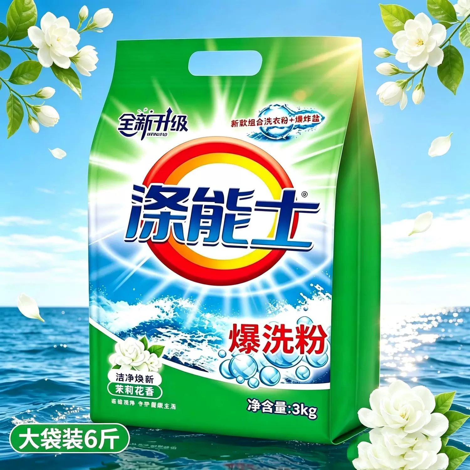 涤能士爆洗粉6斤