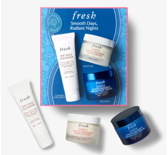 fresh官网任意单送£56套装！含红茶面膜等56ml！