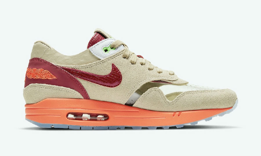 经典回归?clot x nike air max 1死亡之吻复刻版下周发售
