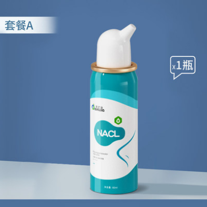 8元包邮！爱护佳 医用生理性鼻腔海盐水60ml