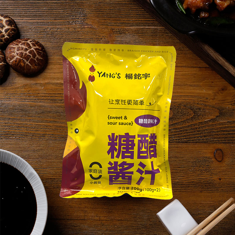 杨铭宇家用糖醋汁200g