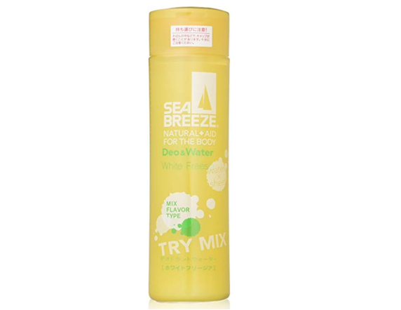 Seabreeze 海帆活力止汗香体露白色小苍兰160ml 新低478日元 5积分 定期购9折 拔草哦
