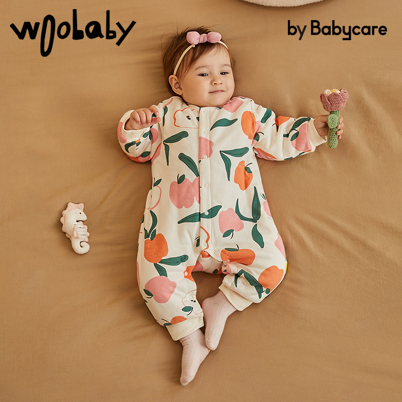 【babycare】婴儿睡衣宝宝爬服连体衣