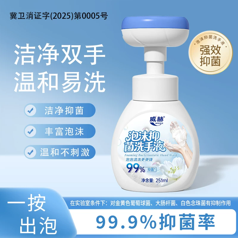 抑菌泡沫洗手液