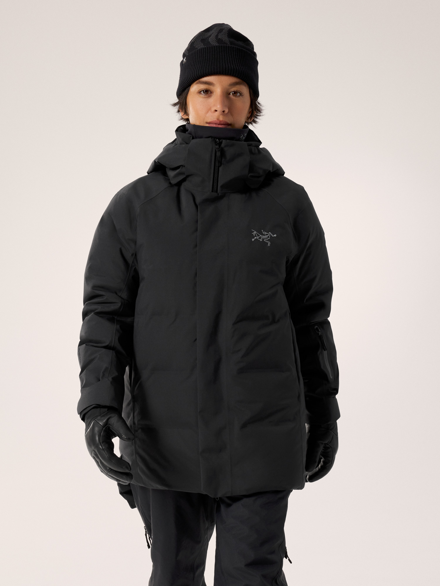 Arcteryx Andessa Down Mid始祖鸟女士羽绒服 Black XL