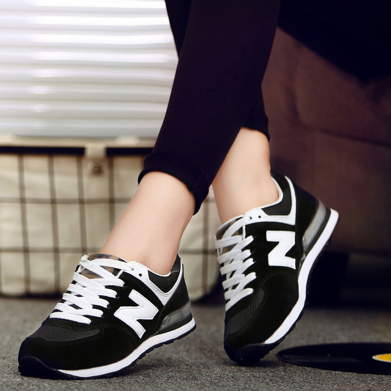 【校园风】透气N字鞋休闲情侣鞋