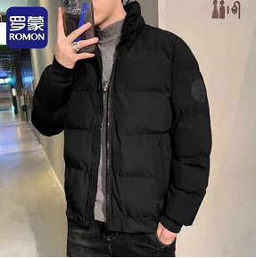 59.9元包邮！罗蒙男士棉服