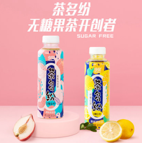 9.9元包邮！今贝 茶多纷水蜜桃乌龙茶300ml*5瓶