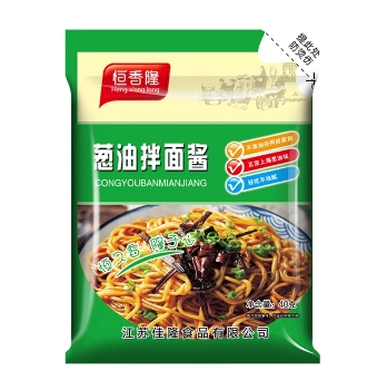 6.9元包邮！上海葱油酱40g*5袋 +随单赠白灼汁90ml*1瓶