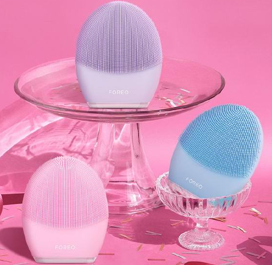 FOREO LUNA3 露娜3代洁面仪V脸瘦脸神器硅胶洗脸仪,折后退税实付£95.76