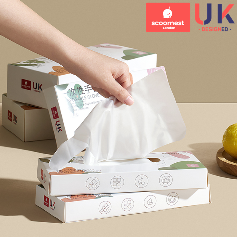 【200只】食品级pvc一次性手套