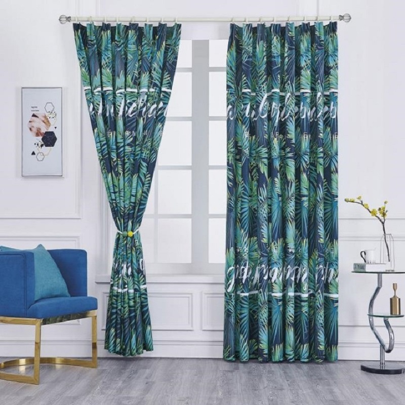 签到抵【送挂钩】家用窗帘浴帘1m*2.25m