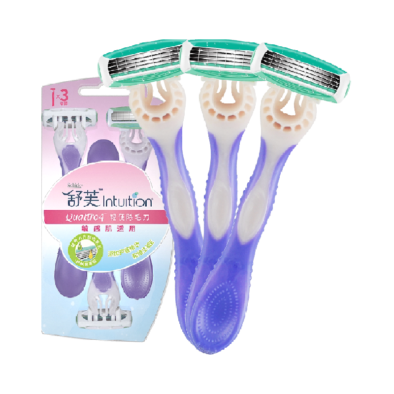 Schick/舒适舒芙女士便携式轻便刀3支