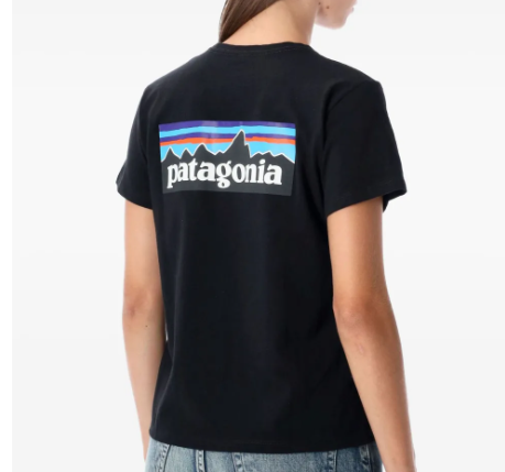Patagonia 黑色背后印花短袖限时好价